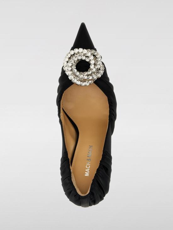 24FW 마흐앤마흐 힐/펌프스 PF24S076085CRP 600 Black - MACH&MACH