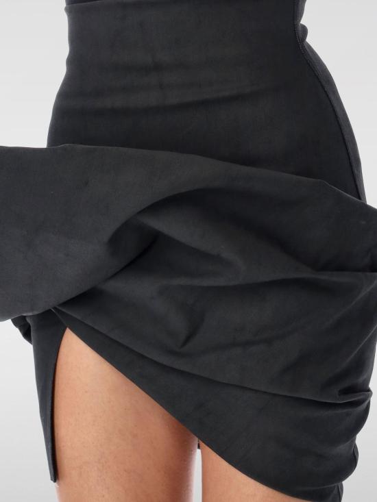 24FW 릭 오웬스 숏 스커트 RO02D3384SMT 09 Black - RICK OWENS