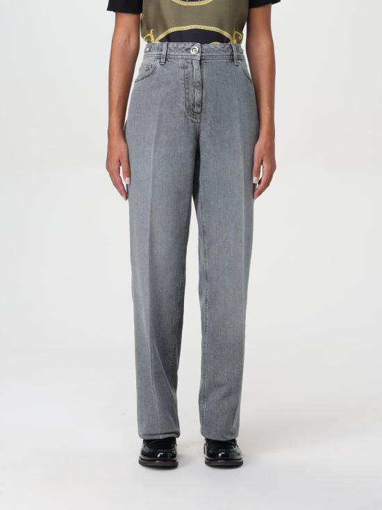 25FW 베르사체 데님 팬츠 10136871A11547 1D280 Grey
