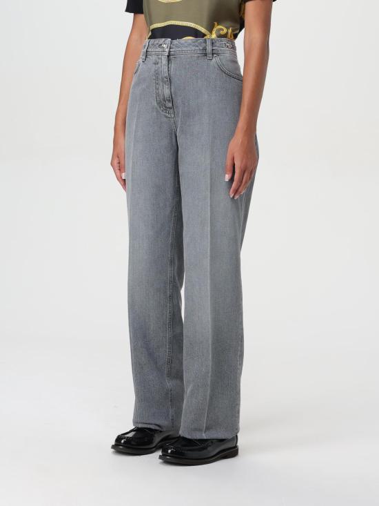 25FW 베르사체 데님 팬츠 10136871A11547 1D280 Grey - VERSACE