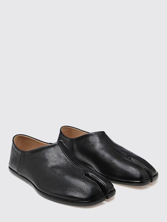 26SS 마르지엘라 타비 레더 슬립온 S58WR0033P3753 T8013 Black - MAISON MARGIELA