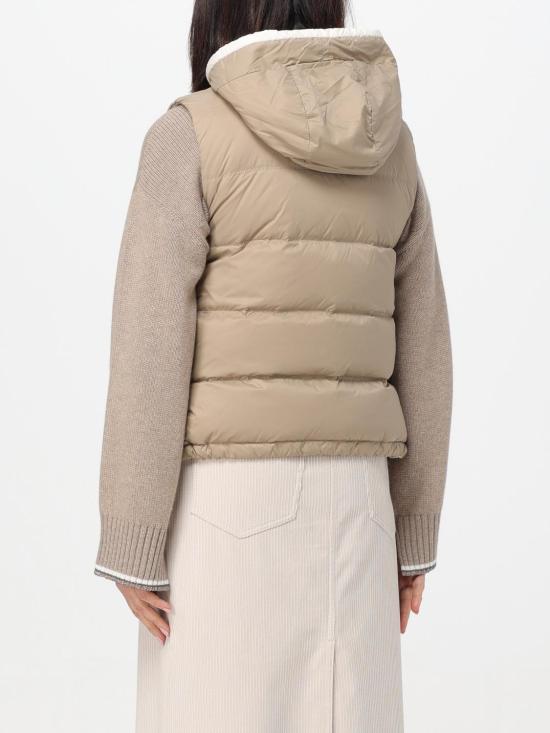 25SS 브루넬로 쿠치넬리 베스트 MR4052645 C2964 Beige - BRUNELLO CUCINELLI