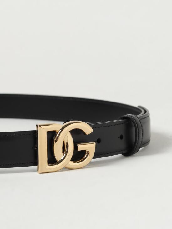 26SS 돌체앤가바나 레귤러 벨트 BE1447AW576 80999 Black - DOLCE & GABBANA