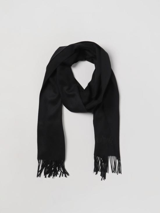 25FW 생로랑 머플러/스카프 7489593Y201 1060 Black - SAINT LAURENT