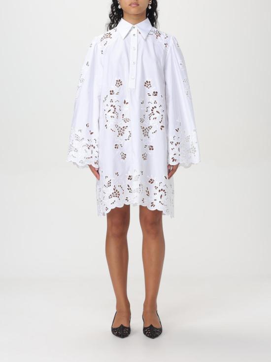 25FW 돌체앤가바나 미디 원피스 F6JMIZGDCJL W0800 White