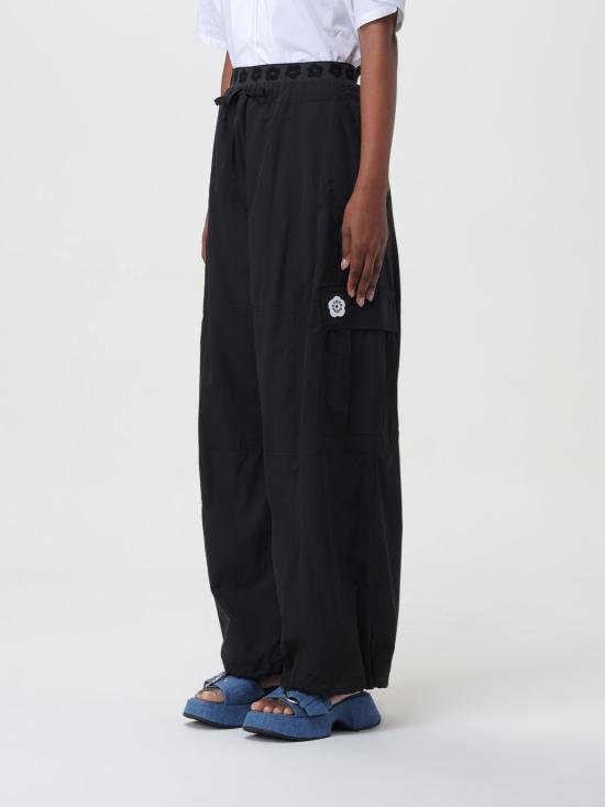 24FW 겐조 팬츠 FE52PA0879FI 99 Black - KENZO