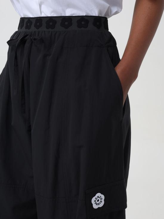 24FW 겐조 팬츠 FE52PA0879FI 99 Black - KENZO