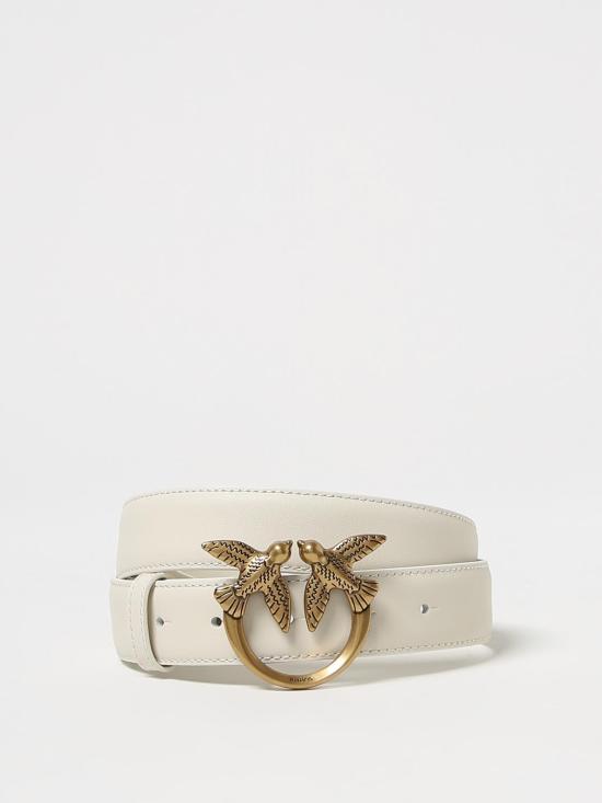 25FW 핑코 레귤러 벨트 100125A0F1 Z14Q White