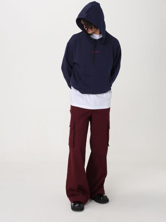 25FW 마르니 긴팔 티셔츠 FUMU0073P8USCU87 LOB95 Blue - MARNI