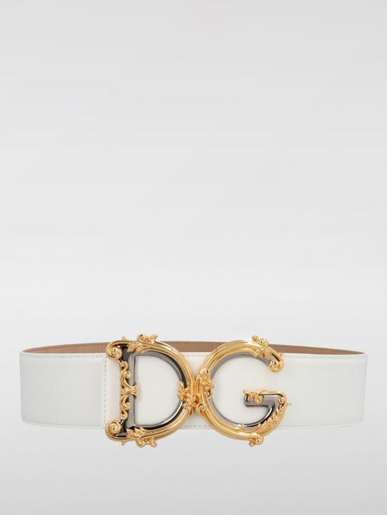 24FW 돌체앤가바나 레귤러 벨트 BE1336AZ831 80001 White