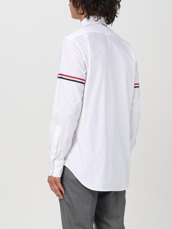 25FW 톰브라운 셔츠 MWL150EF0313 100 White - THOM BROWNE