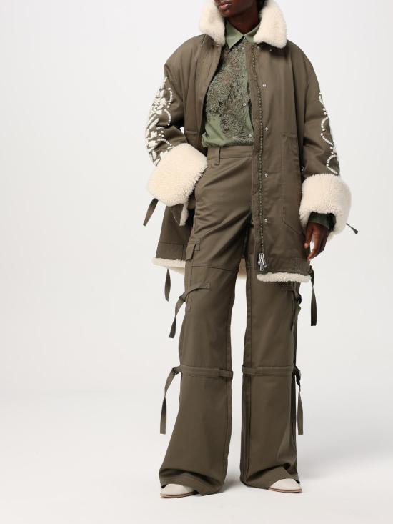 24FW 에르마노 설비노 블라우스 D452K768FKE 80515 Green - ERMANNO SCERVINO