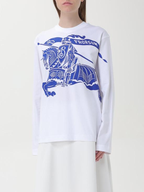 25FW 버버리 긴팔 티셔츠 8096230 White - BURBERRY