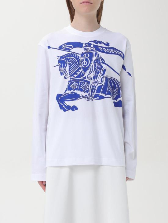 25FW 버버리 긴팔 티셔츠 8096230 White