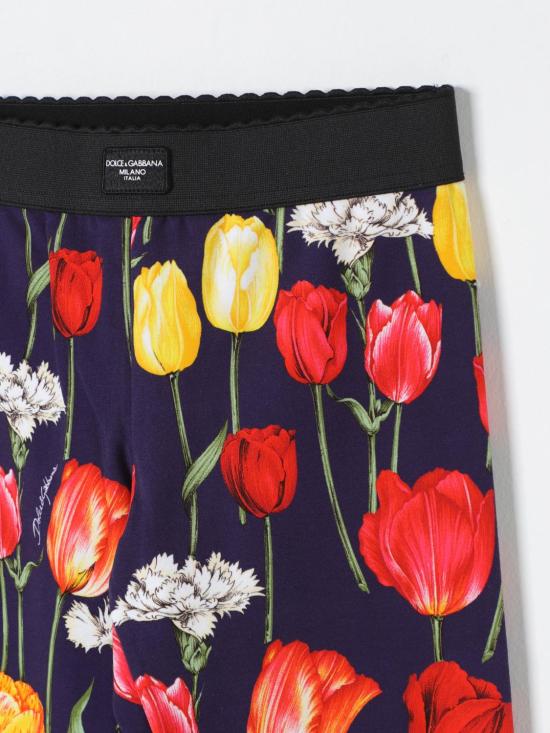 25FW [키즈] 돌체앤가바나 팬츠 L5JPB8FSG85 HB5DR Multicolor - DOLCE & GABBANA