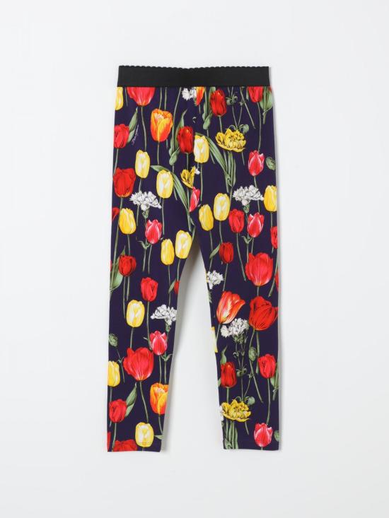 25FW [키즈] 돌체앤가바나 팬츠 L5JPB8FSG85 HB5DR Multicolor - DOLCE & GABBANA