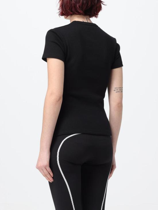 25FW 오프화이트 반팔 티셔츠 OWAA065C99JER005 1001 Black - OFF WHITE