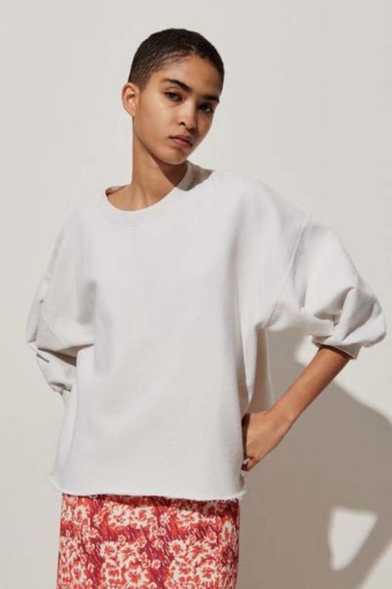  레이첼 코미 스웨터 폰드 스웨트셔츠 더티 화이트 - RACHEL COMEY