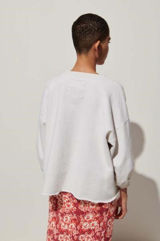  레이첼 코미 스웨터 폰드 스웨트셔츠 더티 화이트 - RACHEL COMEY