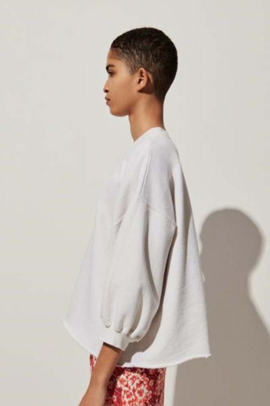  레이첼 코미 스웨터 폰드 스웨트셔츠 더티 화이트 - RACHEL COMEY