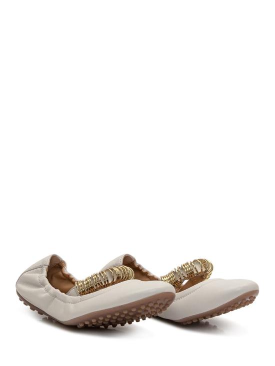 25SS 토즈 플랫 슈즈 XXW0HI0JJ10U1O B015 Beige - TODS