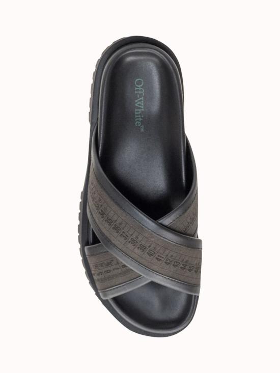 25SS 오프화이트 샌들 OMIH002S25FAB001 5610 GREEN - OFF WHITE