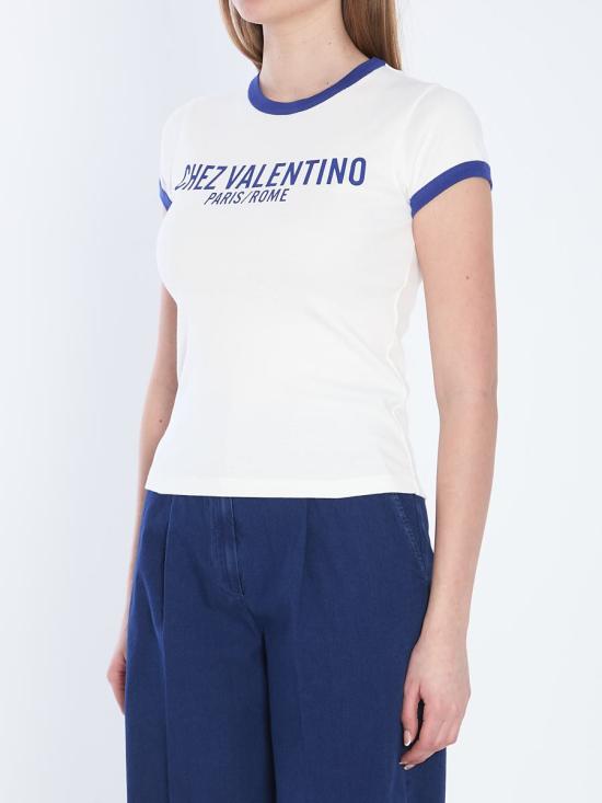 25SS 발렌티노 가라바니 긴팔 티셔츠 2470770 6B3MG24D 970 QSG WHITE - VALENTINO GARAVANI