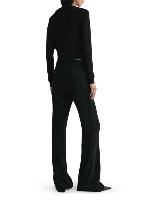 25SS 토템 긴팔 티셔츠 251WRT4462FB0162001 BLACK DOM - TOTEME