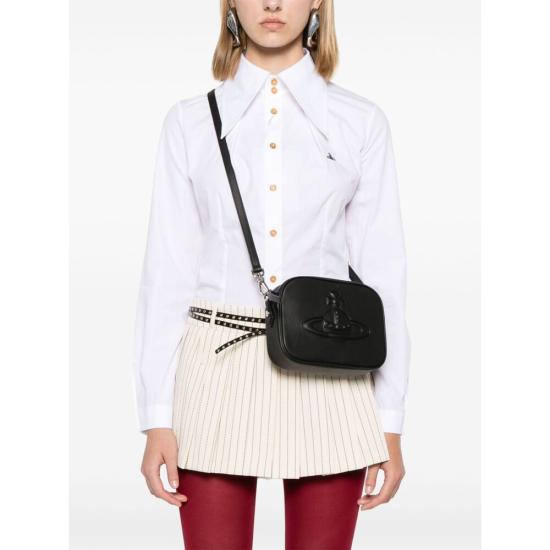 25SS 비비안웨스트우드 숄더백 48020005UL001SN401 BLACK DOM - VIVIENNE WESTWOOD