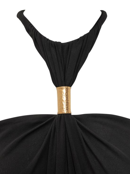 25SS 톰포드 롱 원피스 ABJ823JEX131 LB999 BLACK - TOMFORD