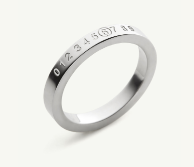 26SS MM6 메종마르지엘라 뉴메릭 미니멀 시그니처 링 SM6UQ0059P6469951 DOM - MM6 MAISON MARGIELA