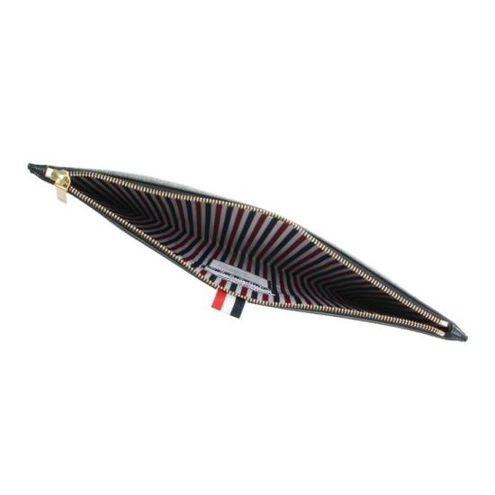 25SS 톰브라운 클러치/파우치 UAC005A00198001 BLACK DOM - THOM BROWNE