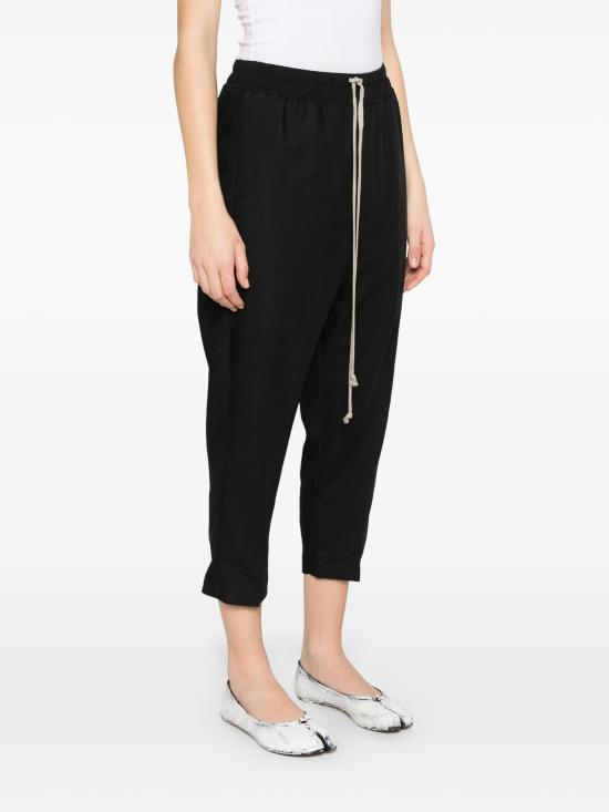  릭 오웬스 스트레이트 팬츠 RP01E7303WG 09 BLACK - RICK OWENS