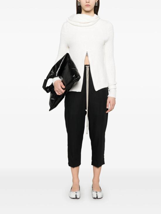  릭 오웬스 스트레이트 팬츠 RP01E7303WG 09 BLACK - RICK OWENS