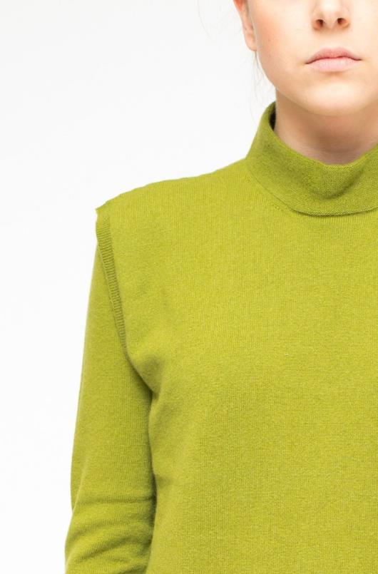 25FW 라 로즈 터틀넥 122221678 VERDE - LA ROSE