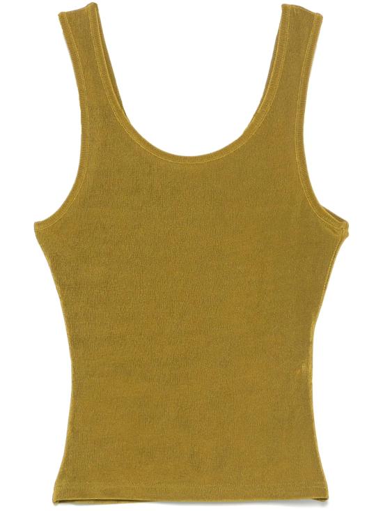 25SS 아미 민소매 티셔츠 FTK145JE0110 374 VERT LICHEN