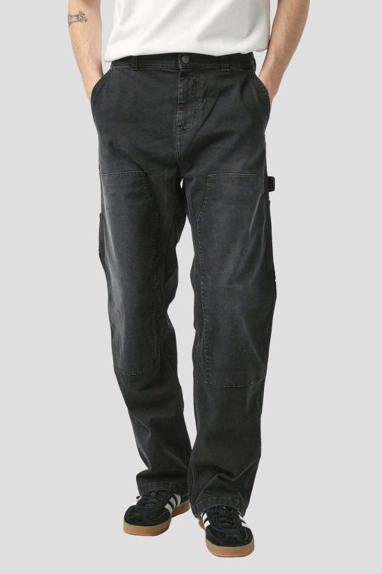  코리도 데님 팬츠 복도 목수 브랜든 진 블랙