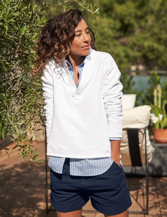  프랭크 앤 에일린 숏팬츠 프랭크 & 엘린 워터포드 워킹 쇼트 네이비 - FRANK & EILEEN