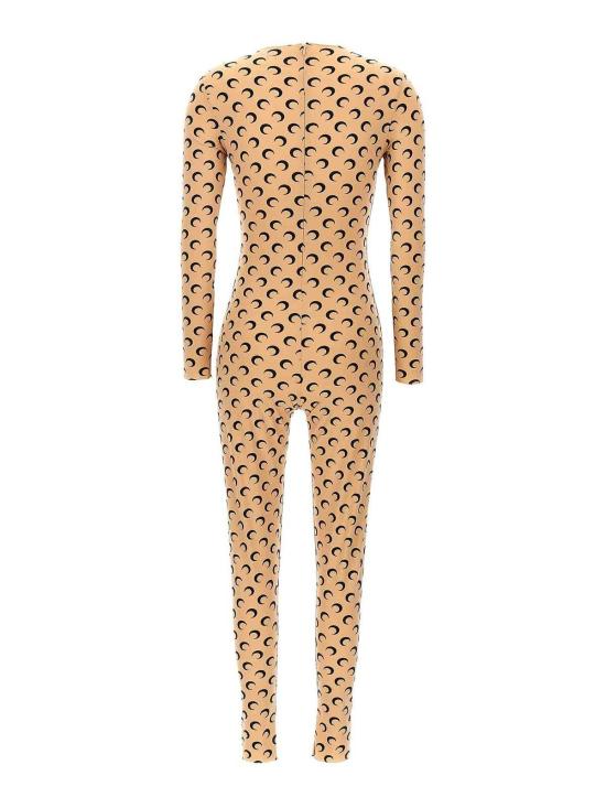  마린세르 바디수트 티셔츠 WJS002ACJER0001TA10 Beige - MARINE SERRE