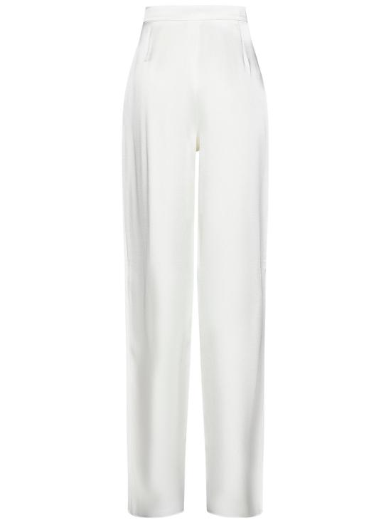 25SS 막스마라 스트레이트 팬츠 2516131023600 001 WHITE - MAX MARA