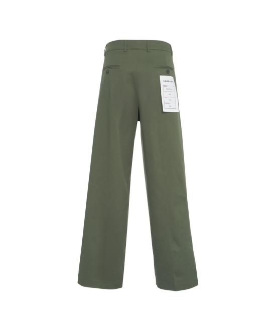 25SS 아마란토 스트레이트 팬츠 B6D0025 DU 19M MILITARE GREEN - AMARANTO