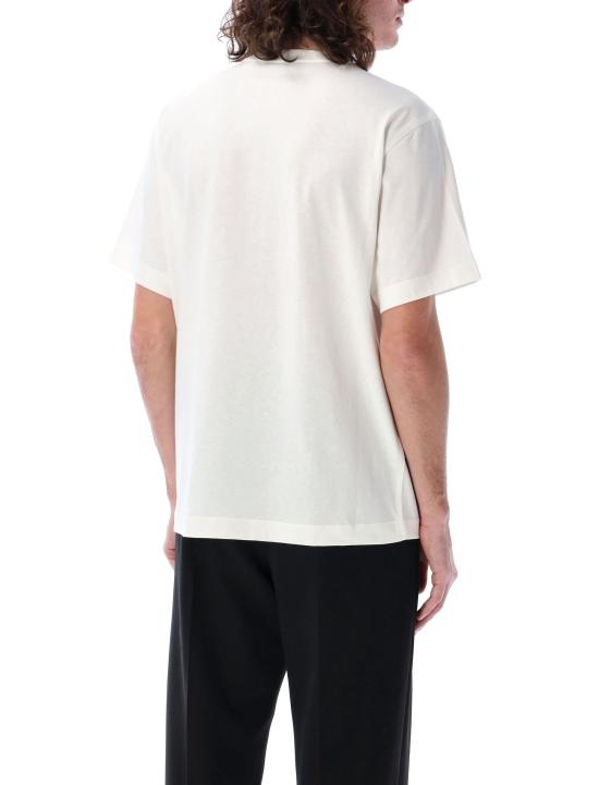 25SS 버버리 반팔 티셔츠 8102451 B7078 CHALK - BURBERRY