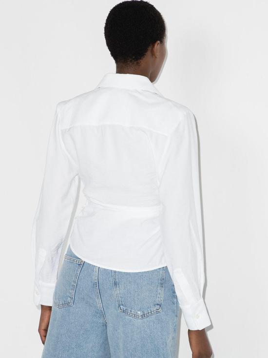 25SS 자크뮈스 블라우스 213SH0021020 100 WHITE - JACQUEMUS