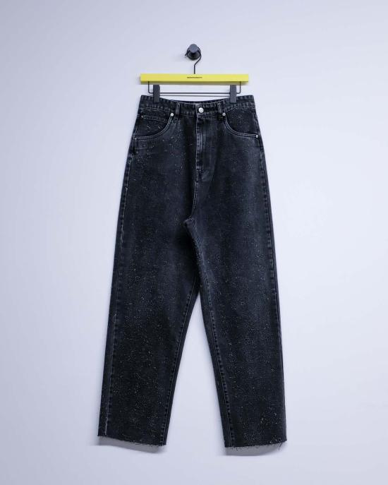  나마체코 데님 팬츠 Namacheko Grandine 청바지 다크 그레이 - NAMACHEKO