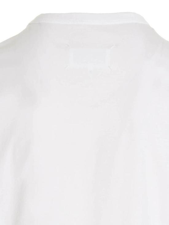  마르지엘라 뉴메릭 로고 마코 코튼 티셔츠 S50GC0684S22816100 White - MAISON MARGIELA