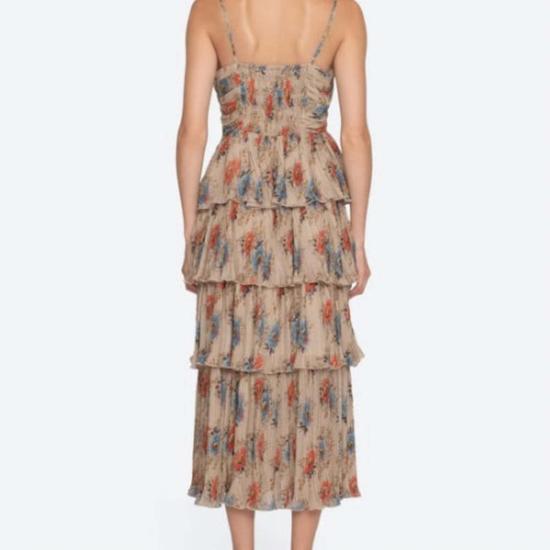  씨뉴욕 숏 원피스 Sea Ny Roanne 드레스 멀티 - SEA NY