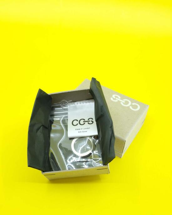  CC-Steding 반지 Cc Steding 스털링 실버 트위스트 링 - OTHER BRANDS