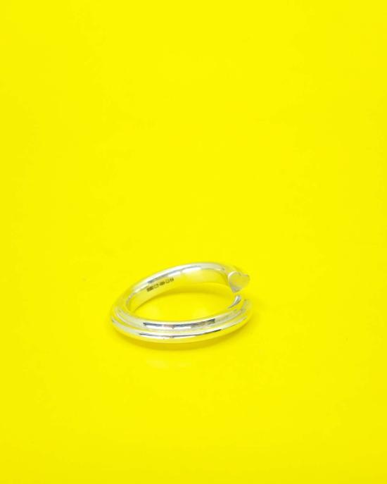  CC-Steding 반지 Cc Steding 스털링 실버 오픈 하트 링 - OTHER BRANDS