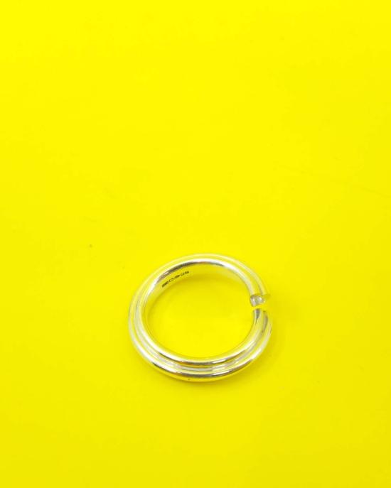  씨씨 스테딩 반지 Cc Steding 스털링 실버 오픈 하트 링 - CC-STEDING