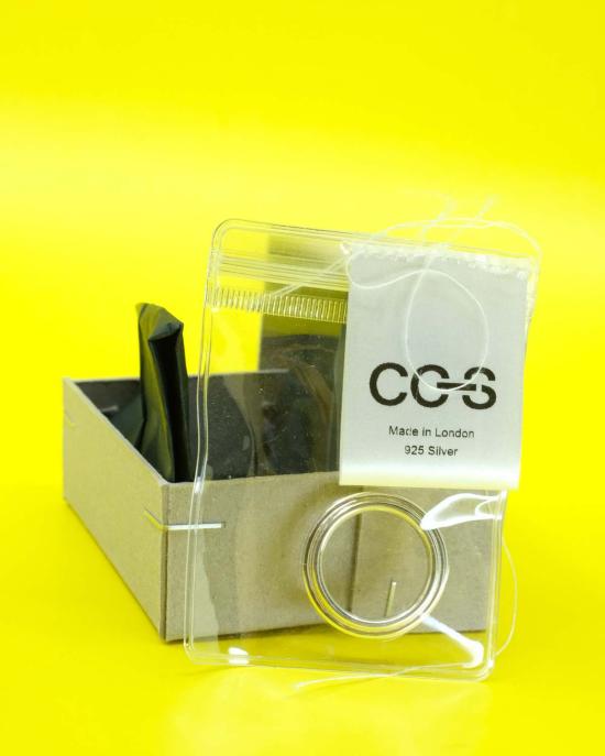  CC-Steding 반지 Cc Steding 스털링 실버 히든 하트 링 - OTHER BRANDS